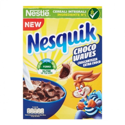 Picture of NESQUIK WAVES CEREAL 375GR]